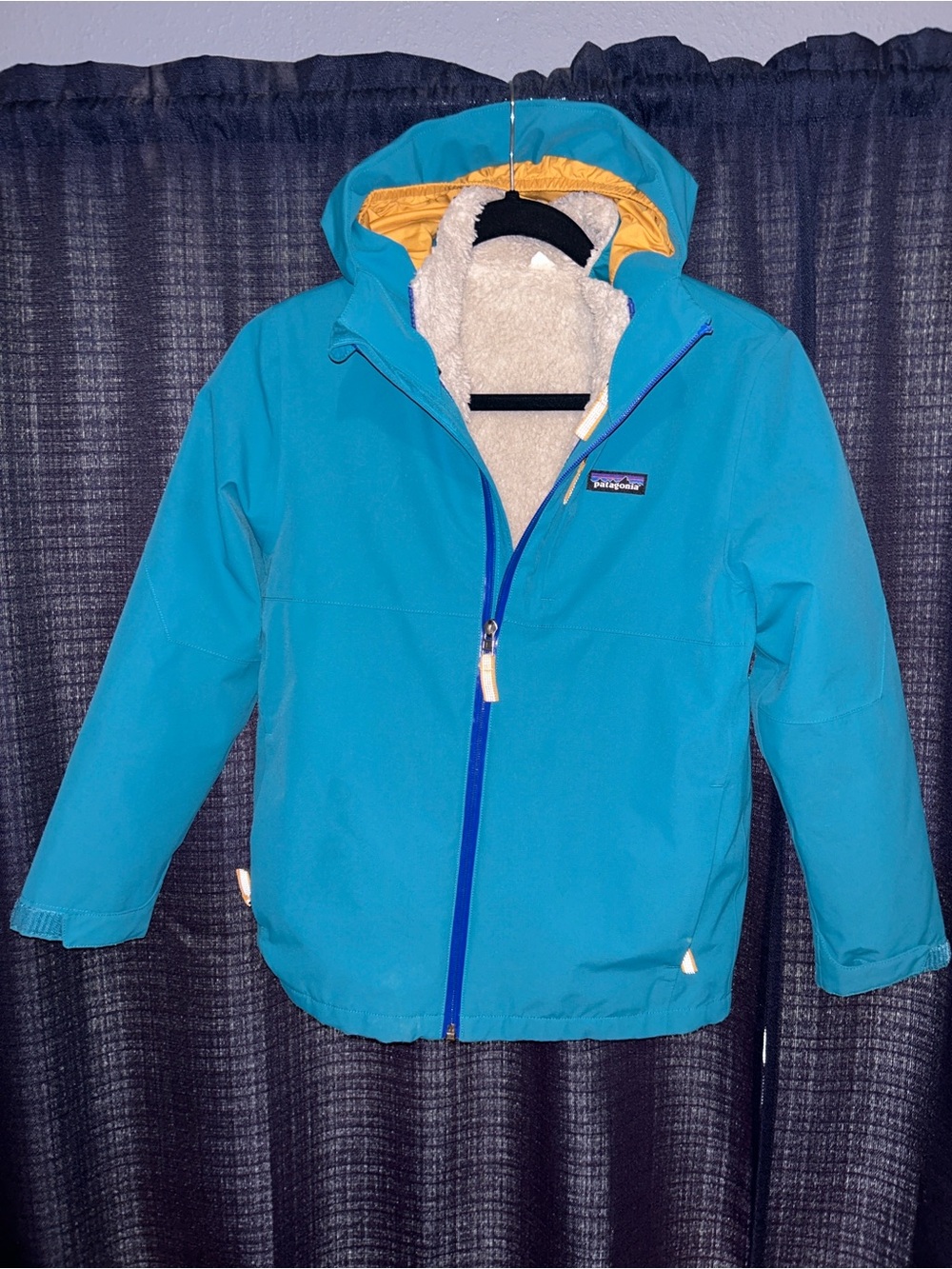 Patagonia Kids Bright Teal 4:1 Everyday Jacket